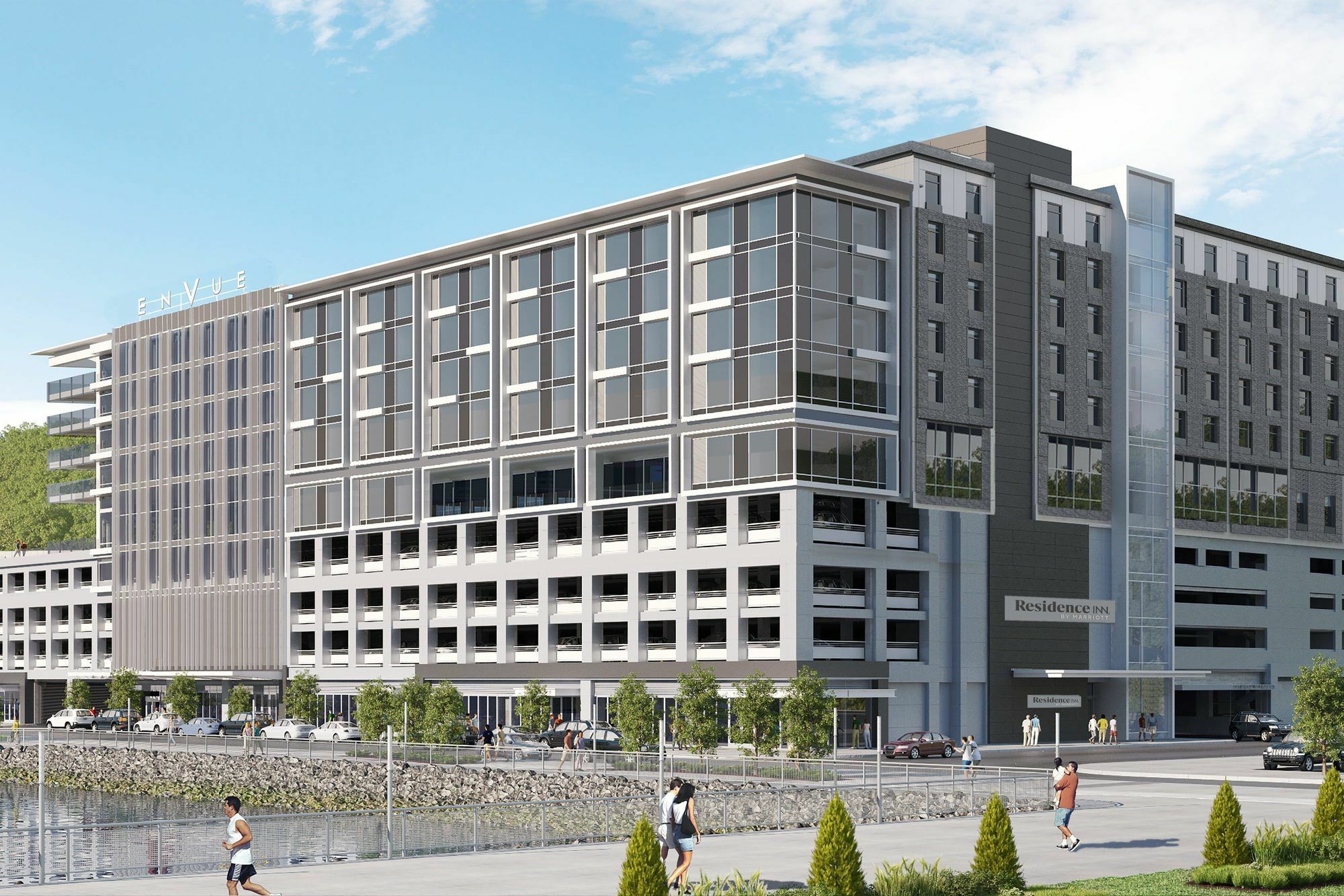 Residence Inn By Marriott Weehawken Bagian luar foto